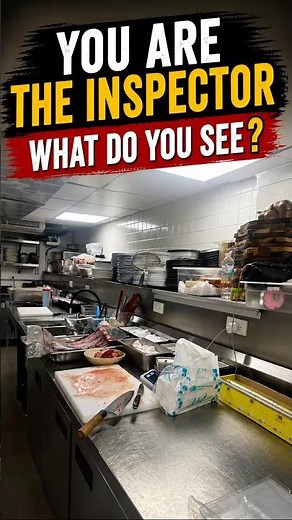 🚨 Food Safety Inspection Challenge | Can You Spot the Hazards? 👀