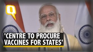 11K views · 211 reactions | As the second wave of #COVID19 in the country is showing signs of ebbing, #PMModi while addressing the nation on 7 June, announced centralisation of the COVID-19 vaccine drive and said that all vaccines will be procured by the Centre and given to the states for free. | The Quint | Facebook