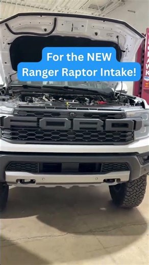 Prepping for the Ford Ranger Raptor Intake