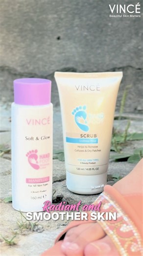 3K views · 29 reactions | Summer tanning is real — but it’s not unbeatable! I tried the @vincecareofficial Hand & Foot Brightening Kit and WOW — my skin looked so much brighter in just a few uses. #VinceCareOfficial #TannedSkin #HandAndFootCare #BrightenNaturally #VisibleResults #SkincareRoutine | Vince Care | Facebook