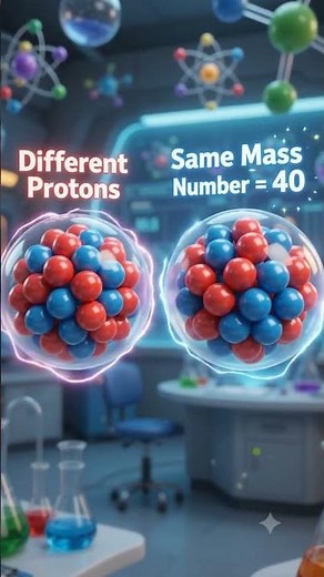 Isobars | Class 9 Science | NCERT Chapter 8 – Journey Inside the Atom #Shorts
