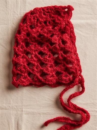 Crochet Bonnet Pattern PDF – Cottagecore Winter Hood – Open Shell Stitch Hat - With Video Tutorial - Etsy