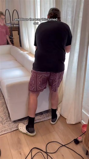 Sofa table DIY. Its not finished but so much better? Right? #diyinspo #diysofatable #diyfurniture #diyproject #weekenddiyprojects #diyprojects Part 4 | Minka lu