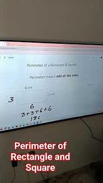 Perimeter of Rectangle and Square | Easy Formulas & Examples
