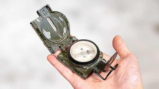 Restoring a U.S. Army Radioactive Compass! | OddTinkering