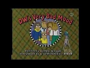 Arthur D.W.’s Very Bad Mood title card