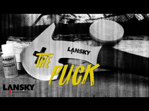 How to Sharpen an Axe with the Lansky Puck
