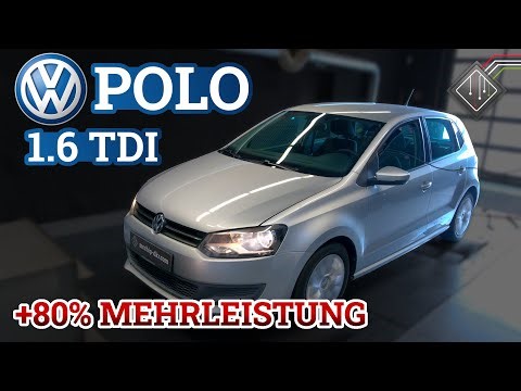 +80% Mehrleistung beim VW Polo 1.6 TDI | Chiptuning + Dyno + 100-200 | mcchip-dkr