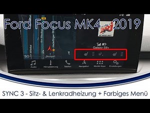 #18 SYNC3 - Seat & Steering Wheel Heater + Colored Menu