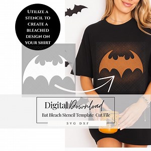 Stencil SVG Pattern Bat| Halloween Laser Bleach Stencil Template| Mylar Stencil for Fall Digital Download| - Etsy Canada