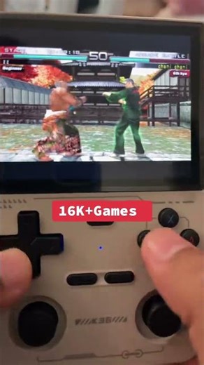 Portable Retro Gaming Console - Arcade Fun with #console #retrogaming #gift