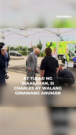274K views · 2.5K reactions | Isang empleyado ng royalty ay nakipag-usap kay Haring Charles nang, hindi inasahang, nahimatay ito  | Aleluya + | Facebook