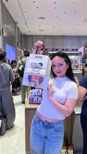 Inah de Belen Estrada on Instagram: "Here’s Part 2 of my @popmart_phl unboxing ✨ Every box felt like a mini surprise 🧸 Thank you POP MART for inviting me 🤍 If you love collectibles, their store is now open at SM Aura BGC, Level 2 and let me know your fave! 👀"