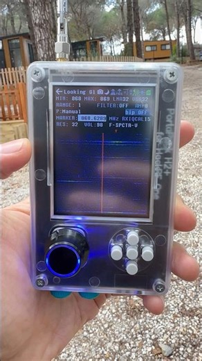 HackRF Portapack 2H Looking Glass Feature Test