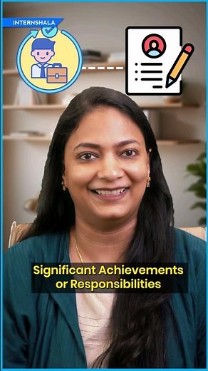 When to Put Internship Details on a Resume? Internship Experience