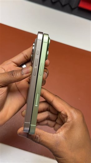 iPhone 17 Side by Side iPhone 16 Pro #iphone17 #iphone16pro #appleiphone17 #appleiphone16pro #iphone | AnotherTech