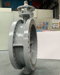 [Hot Item] DN1000 工業用水、油、ガス、海水用のフランジトリプルオフセットバタフライバルブ