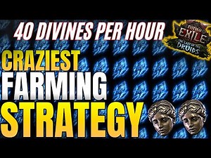 [PoE 2] 0.4 Make Over 40 Divines Per Hour - One of the Best Farming Strategies in Path of Exile 2