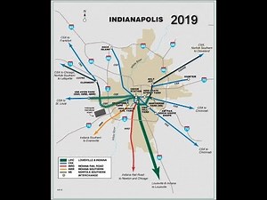 Railroads of Indianapolis CSX INRD ISRR ‎LIRC HHPA CIND INDIANA
