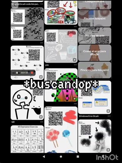 Tutorial on how to scan QR codes for brushes in Ibis Paint! #roblox #mm2 #edit #fypviral