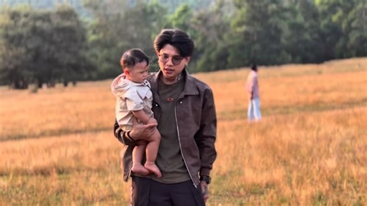 🍁[ โรบีโอ. ] 🍃 on Instagram: "Woooo! i love you my son. ✨🌳🤍👶🏻 #โอมายแฟมิลี่ #makin_intouch #น๋องมาคิน👶🏻"