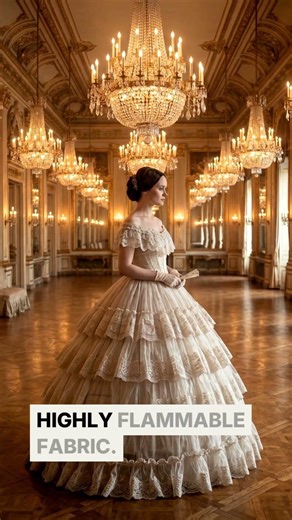 Her Dress Was a Fire Hazard & She Wore It Anyway | Closet Archaeology #darkhistory #fashionhistory