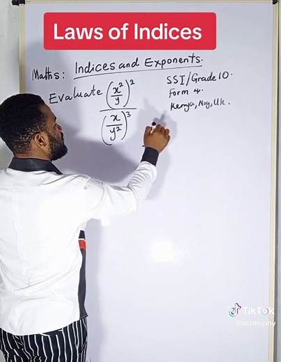 Understanding Laws of Indices | Simplification in Algebra