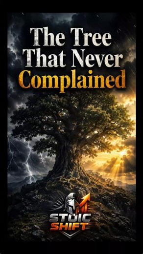 The Tree That Never Complained | A Powerful Stoic Lesson on Mental Strength