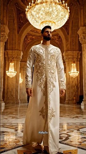 Moroccan Men’s Caftan 👑 Royal Luxury | Traditional Style #MoroccanCaftan #Djellaba #MoroccanFashion