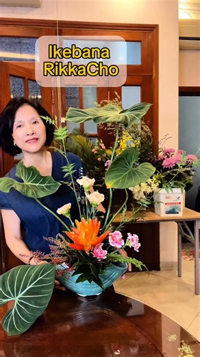 Phong cách hoa Nhật Bản - Ikenobo Ikebana - RikkaCho🍃💫✨ #ikebana #Rikka #rikkacho | NGUYỄN THỊ HƯƠNG