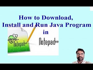 How to Download & Install Notepad++ & Compile and Run java in notepad++ | in Kannada