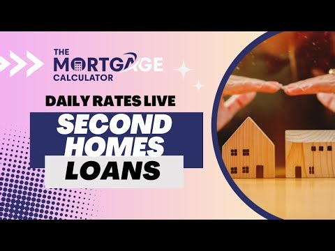 🏖️ Daily Mortgage Rates LIVE – Second Homes & Vacation Loans
