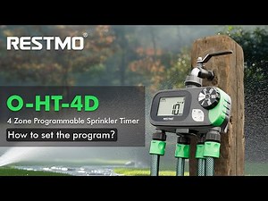 RESTMO Water Timer O-HT-4D How to set the program