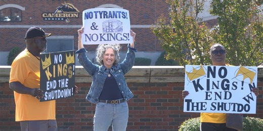 ‘No Kings’ protest raises voices across Lawton