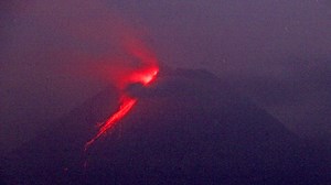 Indonesia's Most Volatile Volcano Erupts in Java, Blanketing Towns in Ash