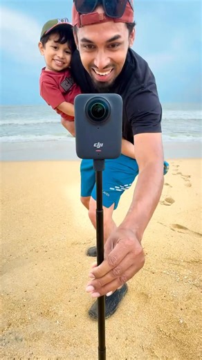 Family travel vlogs in 360° magic - pinch to reveal reality! #Osmo360‘s 8K resolution with 2.4μm pixels keeps every vacation memory sharp, whether zoomed in or fully immersive. 🎬: IG/basith_paykat #dji #DJIOsmo360 #360camera #360Memories #FamilyVibes #Travel #8K | DJI