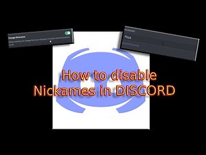 How to DISABLE Nickname Permissions in DISCORD