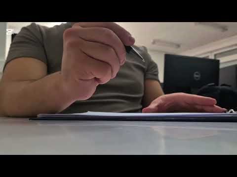 ASMR College Study with me | 10 Minutes, 🌧️ rain ambience, studying at college, my ever first video!