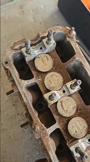 Cabeçote do motor AP #retifica #cabeçotes #limpeza #motor