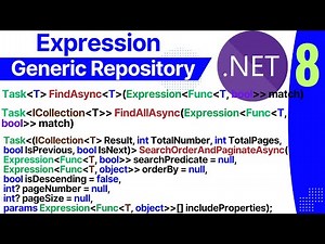 how to implement Expression with generic repository pattern