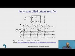 Single phase fully controlled bridge rectifier