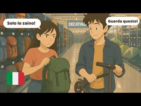 Italian Conversation Practice | 10 Short Dialogues for Everyday Situations with subtitles