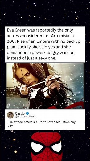 Eva Green was reportedly the only actress considered for Artemisia in 300: Rise of an Empire with no