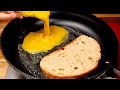 Stop Making Boring Breakfast! 4 Easy Egg Toast Recipes Ready in 5 Minutes