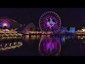 Disney California Adventure - Paradise Pier at Night
