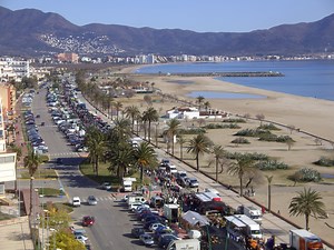 Der Blick direkt nach Empuriabrava