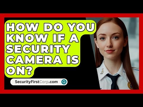 How Do You Know If A Security Camera Is On? - SecurityFirstCorp.com