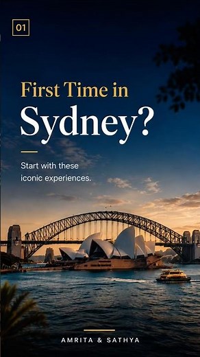 🇦🇺 First Time in Sydney? Add These Places to Your Itinerary