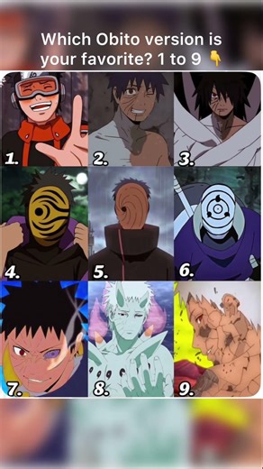 The Evolution of Obito Uchiha – From Hero to God of Destruction 🔥