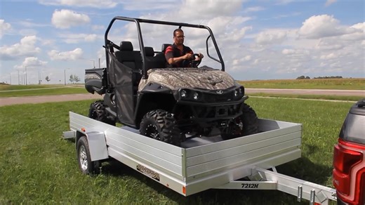 The Aluma 7212HSLR Trailer. | Aluma Trailers